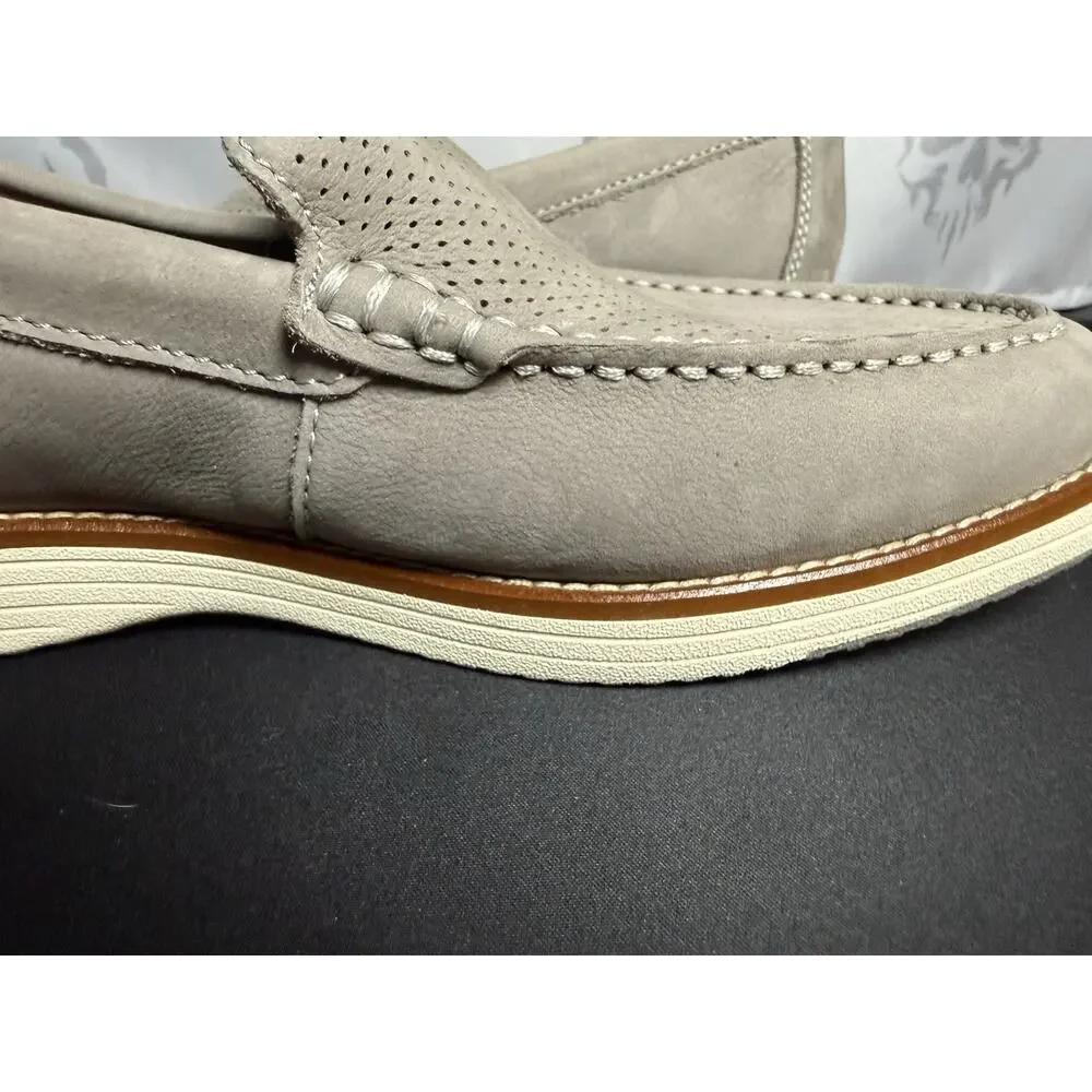Johnston & Murphy Mens 8M Upon Loafers Gray True Foam